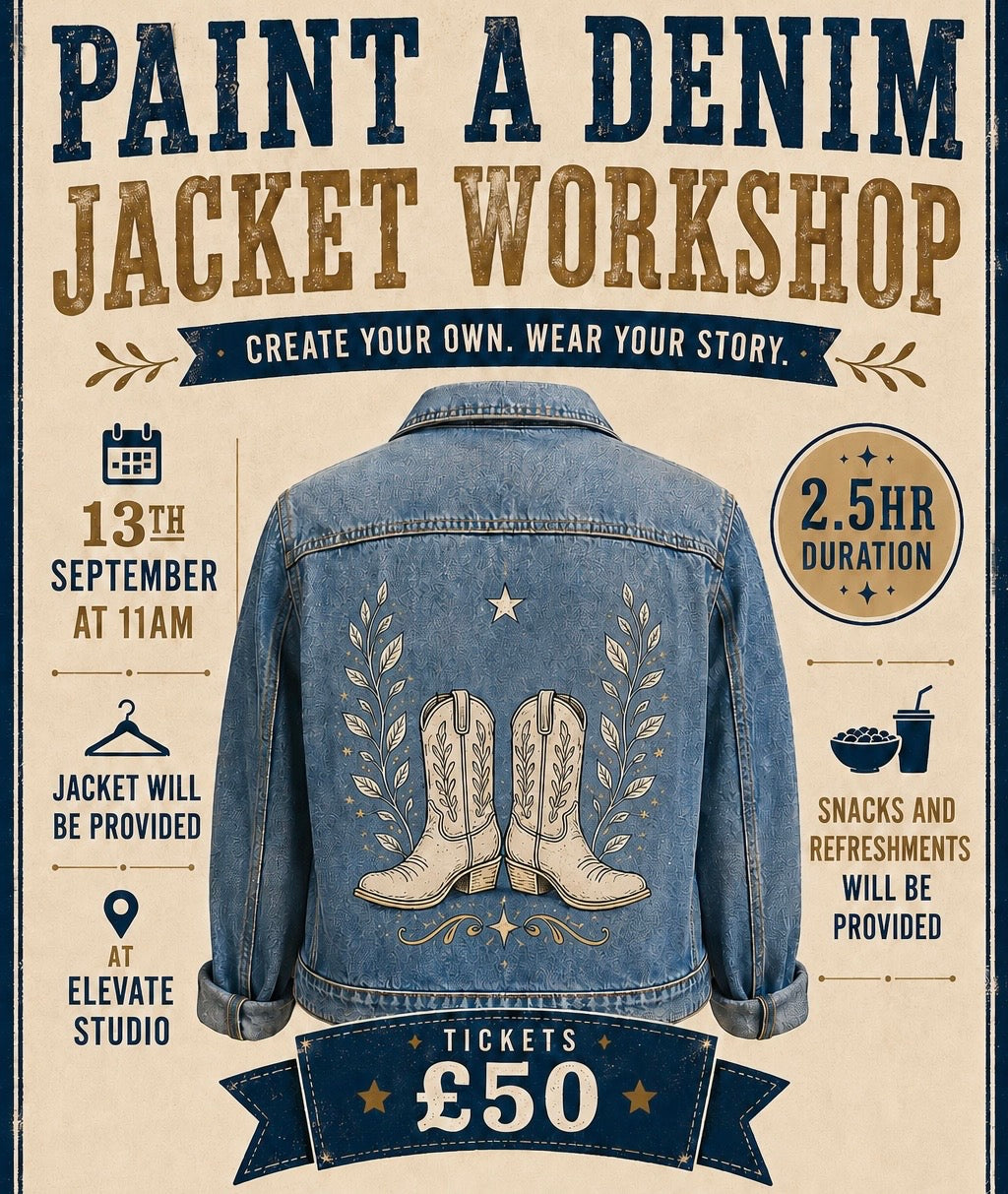 Paint your own Denim Jacket